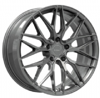 TISLI FF20 8.5"X20-5/120  ET30 Titanium Silver (900 Kg)